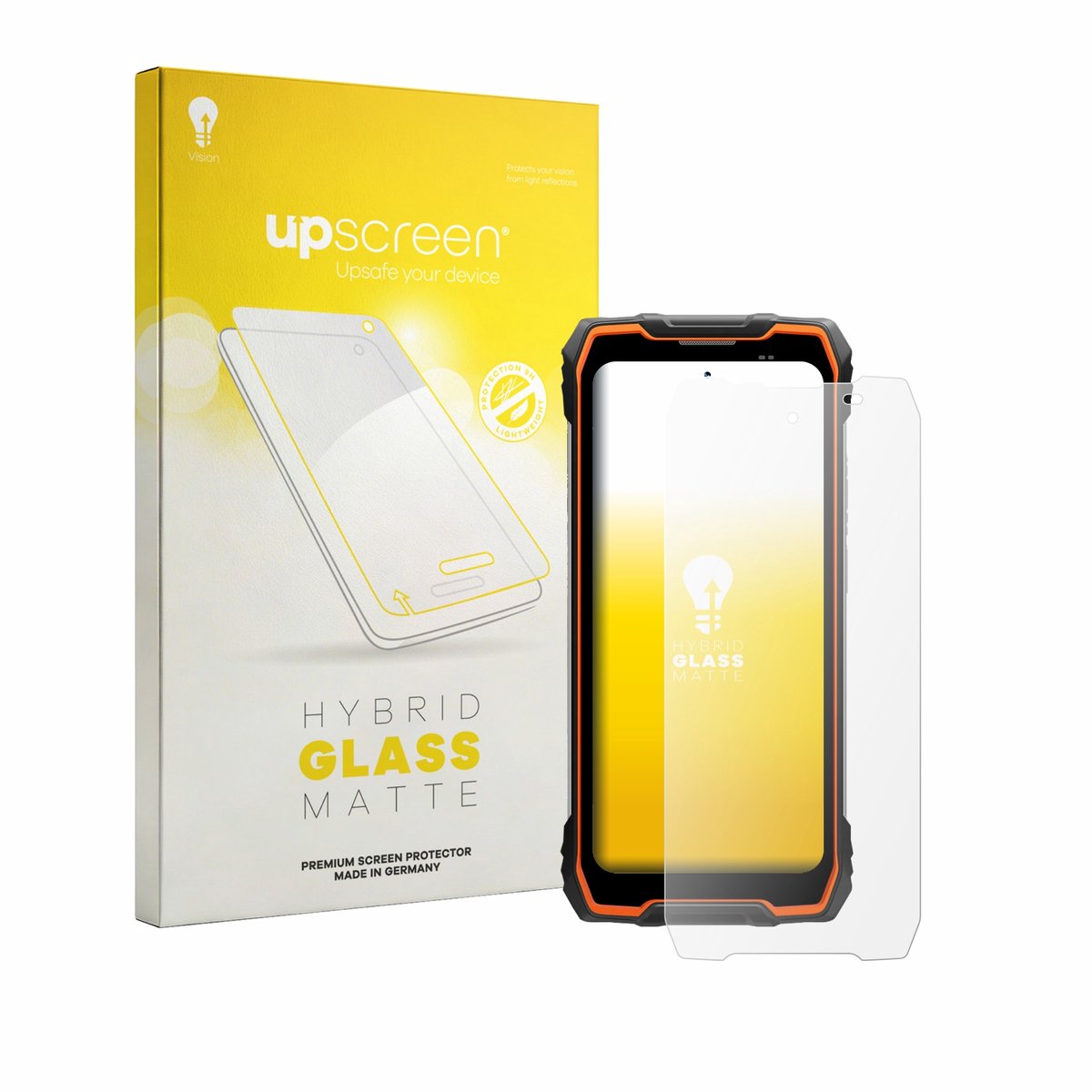 upscreen - Screenprotector voor Blackview Rock 2 - Folie Beschermfolie Beschermglas matte
