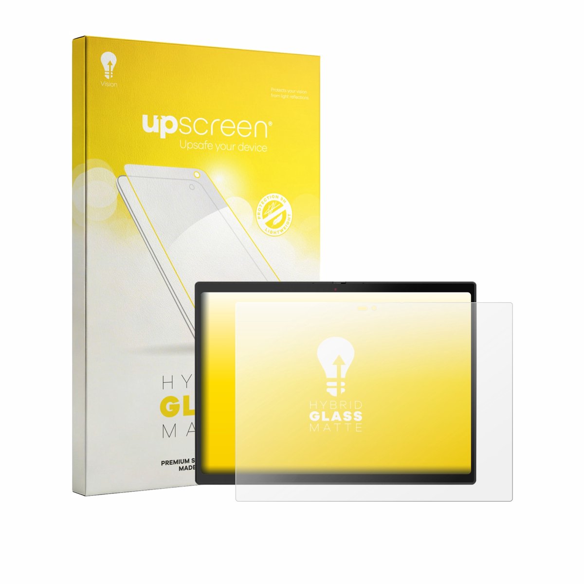 upscreen - Screenprotector voor Lenovo ThinkPad X13 Gen 1 Detachable - Folie Beschermfolie Beschermglas matte