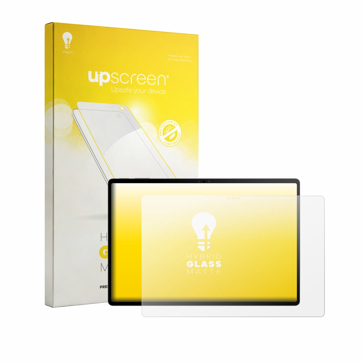 upscreen - Screenprotector voor Nubia Pad 3D 12.4" - Folie Beschermfolie Beschermglas matte