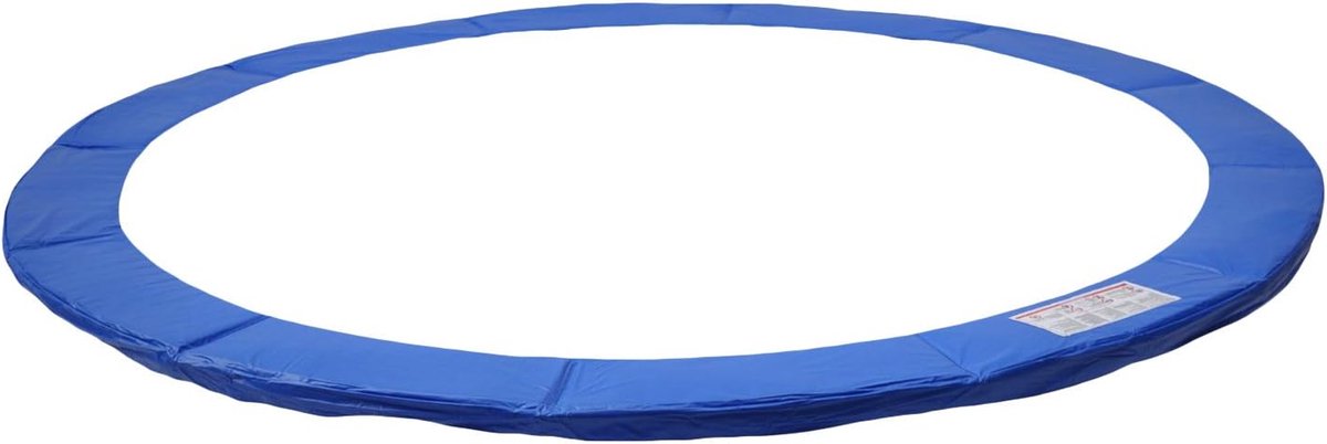 Trampoline Randhoes - Veerhoes Trampoline - Veilig Spelen - CE-TUV-GS Gecertificeerd - 185 cm - Blauw