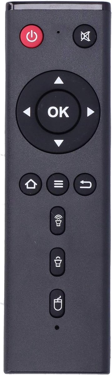 SnelShoppen - Remote Control Vervangingscontroller voor Android TV Box, Geschikt voor Tanix TX3Max TX3 TX6 TX8 TX9S TX5Max TX5 TX3 Mini, 10 Meter Bere