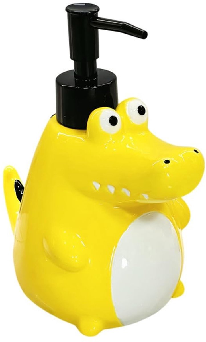 Omgoods - Keramische Zeepdispenser met Cartoon Krokodil Ontwerp