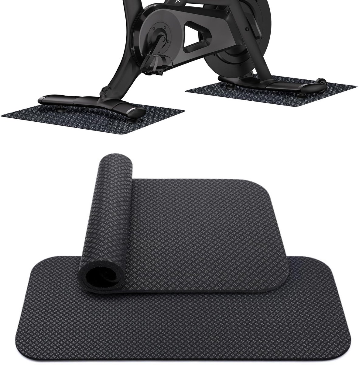 Omgoods - Set van 2 Vloerbeschermingsmatten 63,5 x 30 cm Antislip