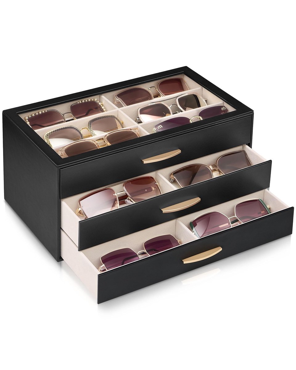 Omgoods - Elegant Brillenhouder voor 18 Paar Zonnebrillen