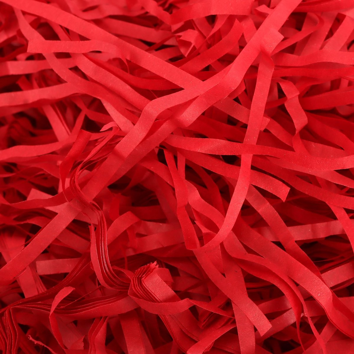 Omgoods - 1kg Rood Versnipperd Tissuepapier voor Cadeauverpakking