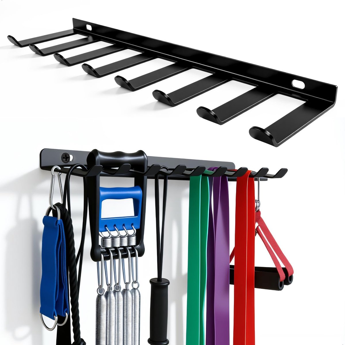 Omgoods - Multifunctionele Fitness Rack voor Weerstandsbanden en Accessoires