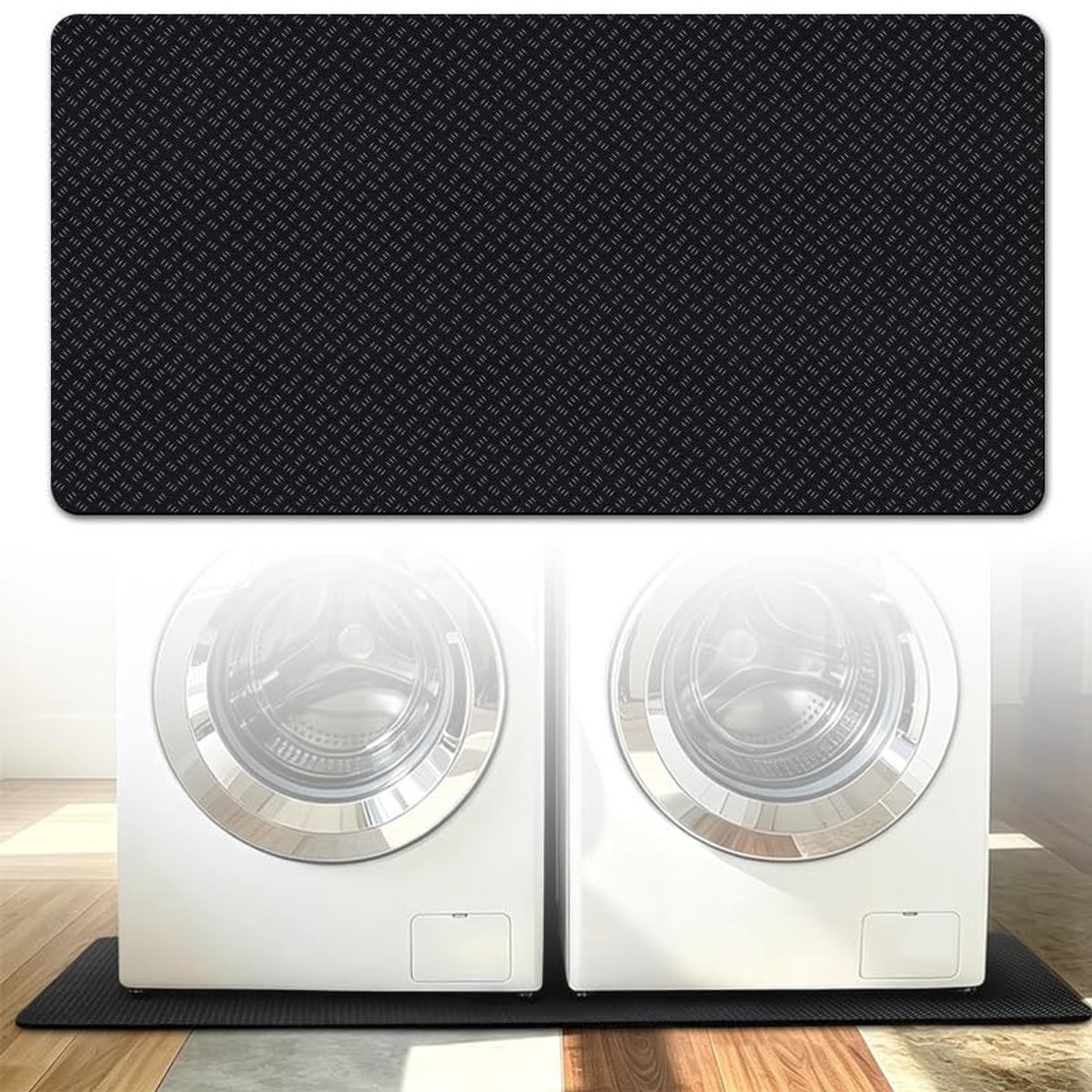 Omgoods - Antitrillingsmat 70 x 160 cm voor Wasmachine en Droger
