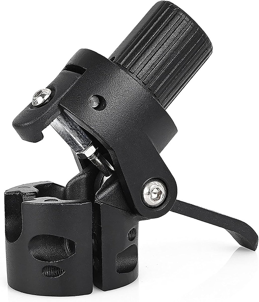 SnelShoppen - Vouwstandaard Aluminium Legering met Slot Schroef, Haak, Metalen Verbinder voor Elektrische Scooter, Vouwbare Basis, Compatibel met Xiao