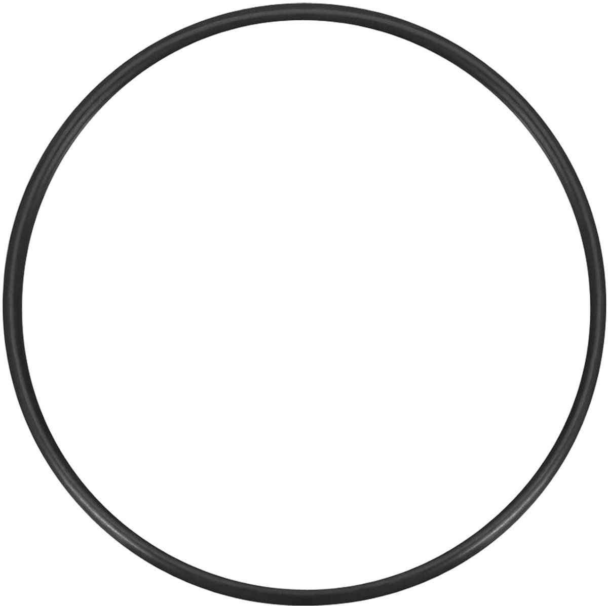SnelShoppen - 1x 180mm Nitril Rubber Ronde Afsluitring voor Kraan, Loodgieter, Reparatie Verbinding, Zwart, 3.5mm Dikte