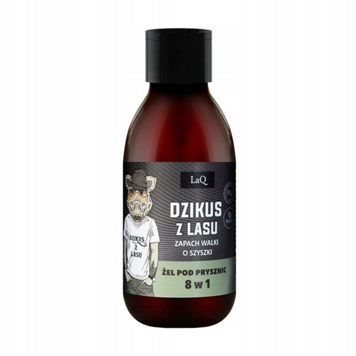 Wild Van Het Bos LaQ - Mannen Douchegel - 8-in-1, Natuurlijke Eikengeur, 100 ml