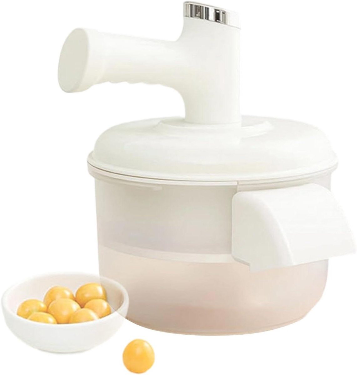 Elektrische Druiven Schilmachine - Automatische Peller - Snel Fruit Bereiden - Gesloten Sapopvang - 208 x 208 x 25 cm