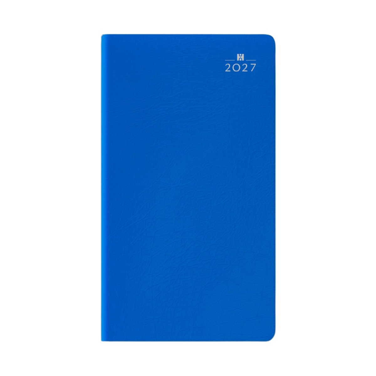 Castelli - Zakagenda H35 Bari 2027 - weekindeling - 1 week per twee pagina's - 14 maanden - formaat A6 - Nederlandstalig - Made in Italy - omslag kunstleder turquoise