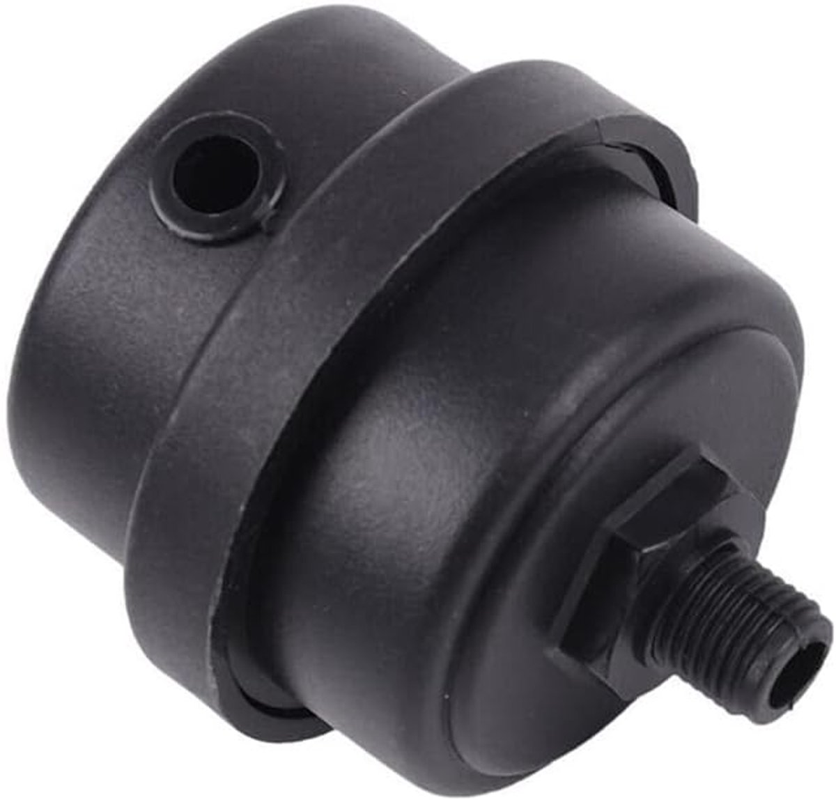 SnelShoppen - Luchtcompressor 12mm Luchtfilter Onderdelen 1/4 Inch Draad Plastic Luchtcompressor Geluidsreducerende Geluidsfilter
