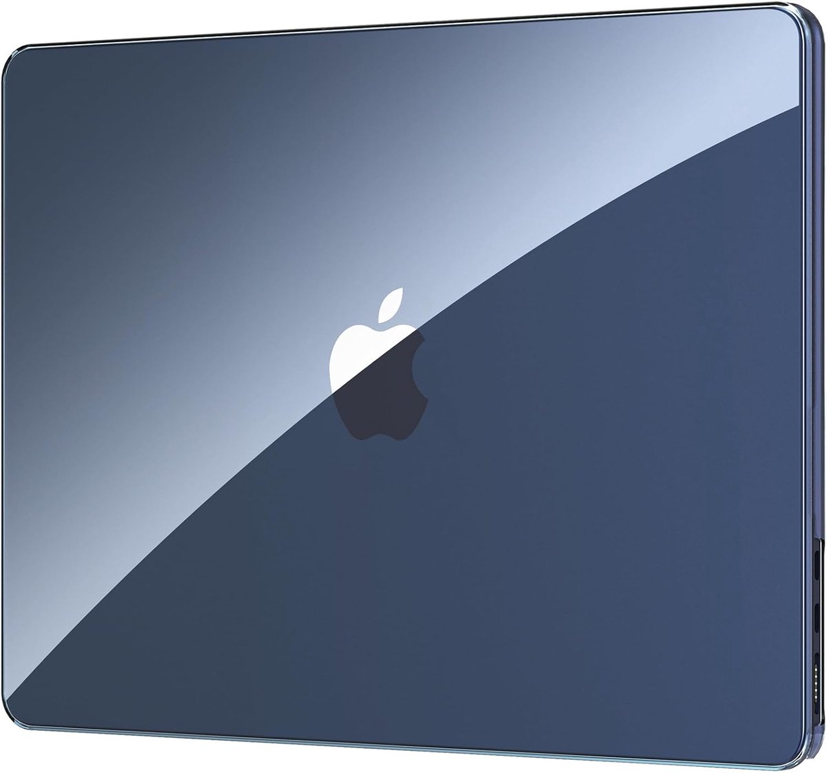 SnelShoppen - MacBook Air 13 Inch Hardshell Case Transparant - Kratbestendig Plastic Cover - Geschikt voor M5 M4 M3 M2 Chip 2026-2022 - Crystal Clear