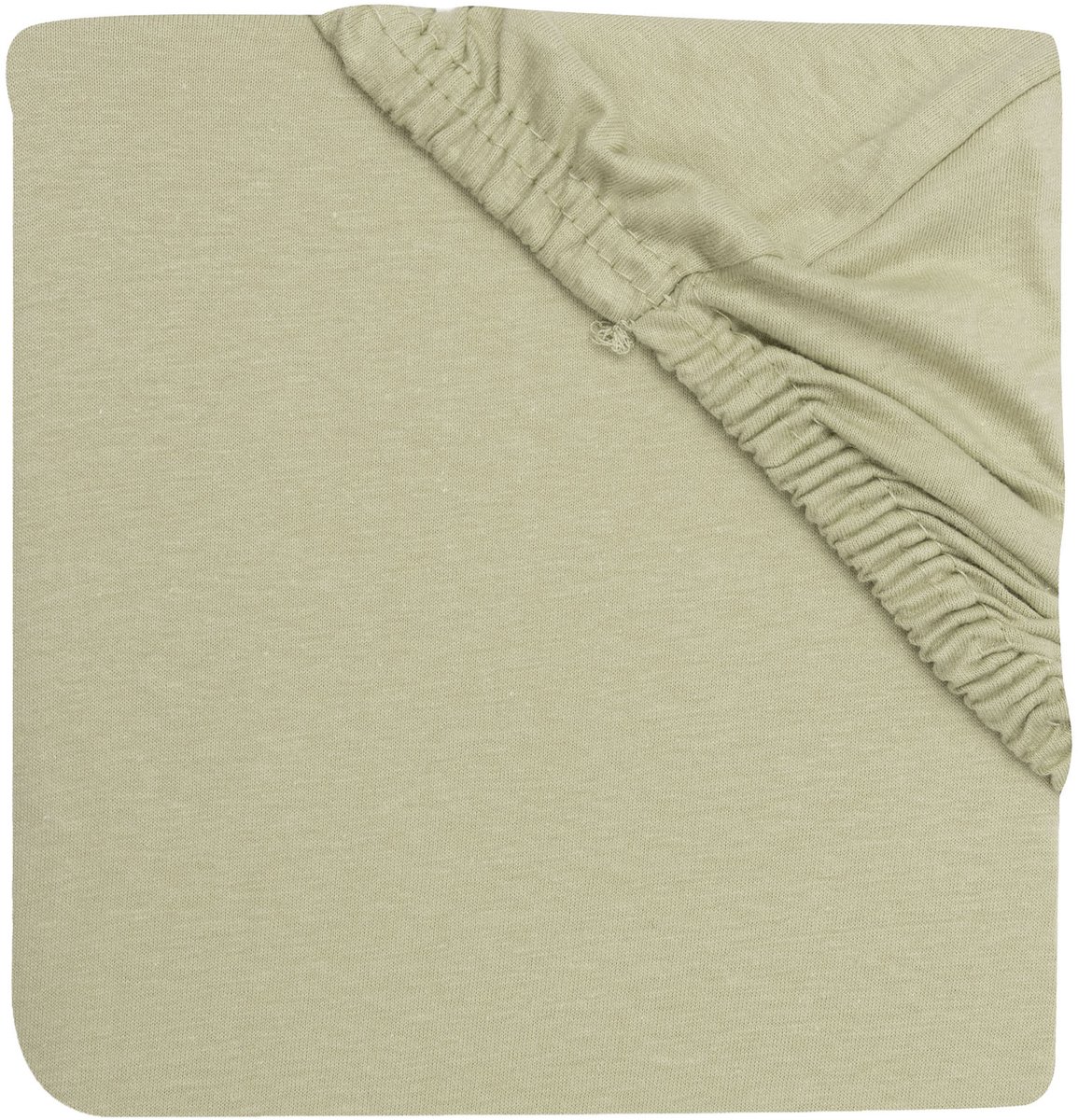 Jollein Hoeslaken Ledikant - 60x120cm - Jersey - Soft Matcha
