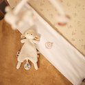 Wiegwafel met schaapjesprint en knuffel van Jollein.