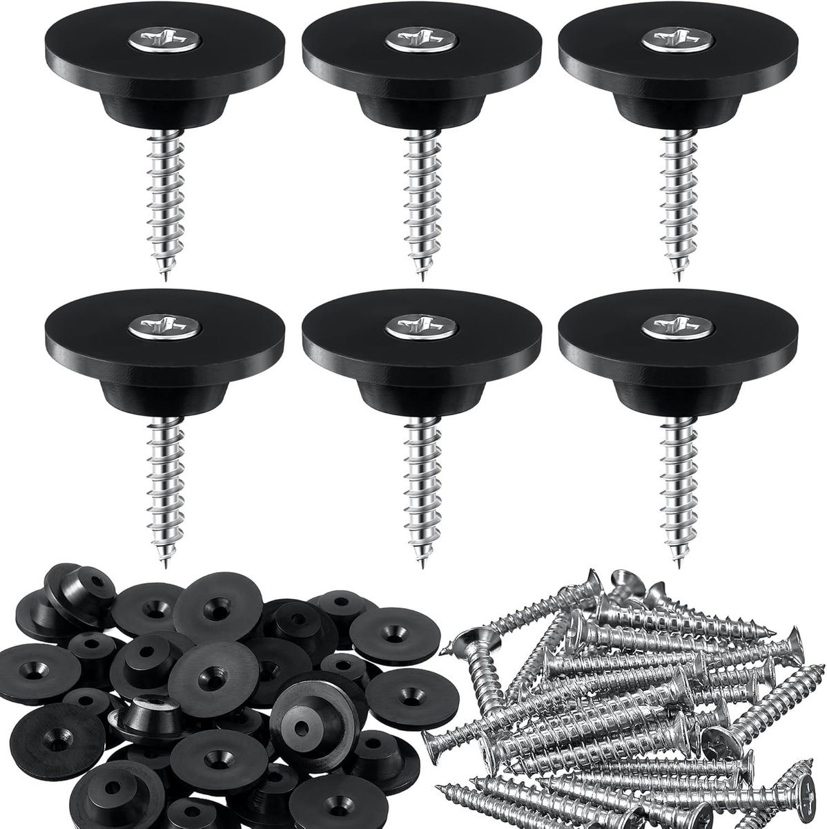 Pack van 100 Bevestigingsnagels voor Stud Track, 3.5 x 25 mm, Ideaal voor Bubble Film, Tuinbedden en Constructieprojecten
