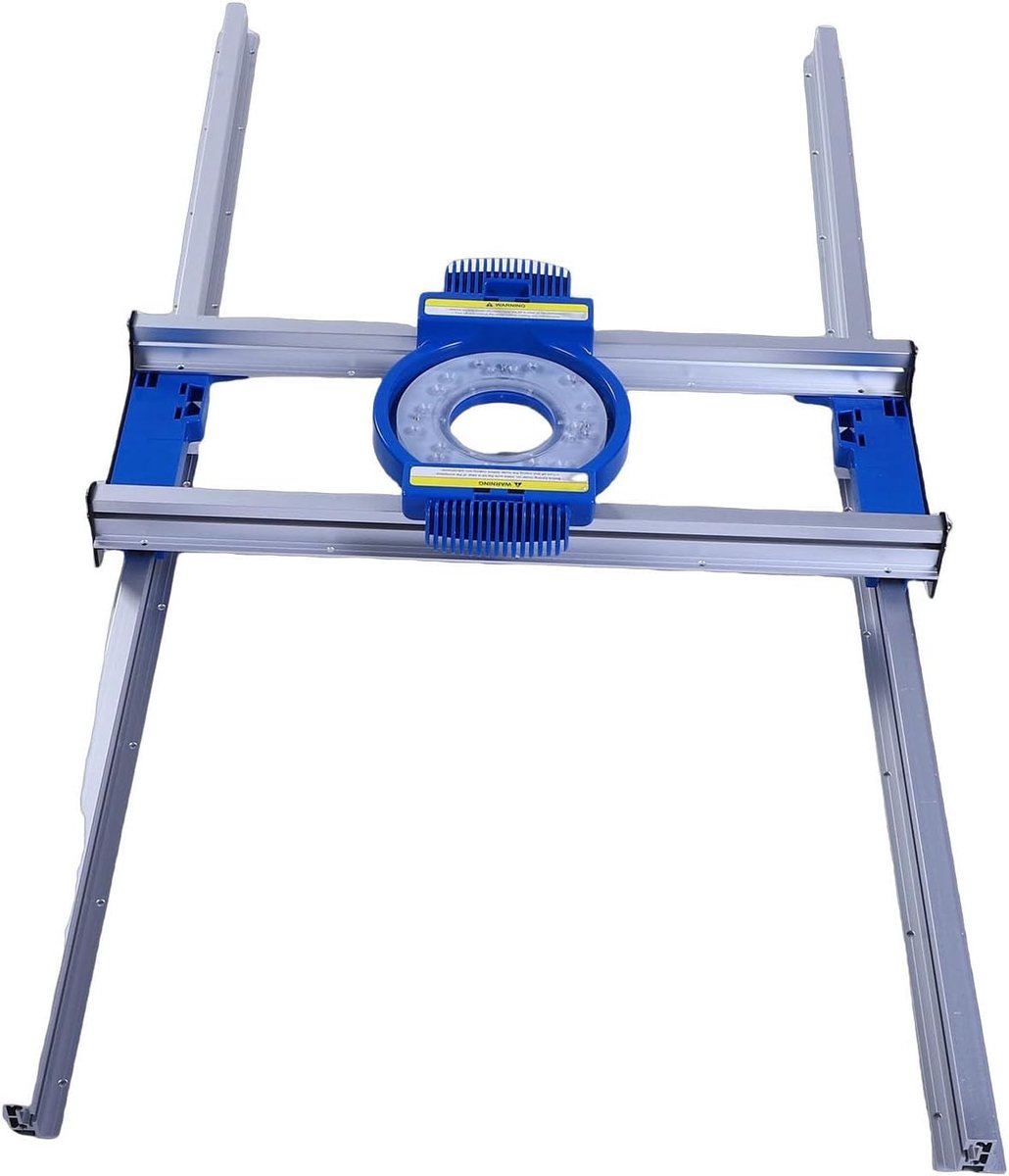 Freesslede Houtbewerking - Schaafmachine Router - Nauwkeurig Schaven - Geleiderail Wrijvingsarm - 6.83 kg