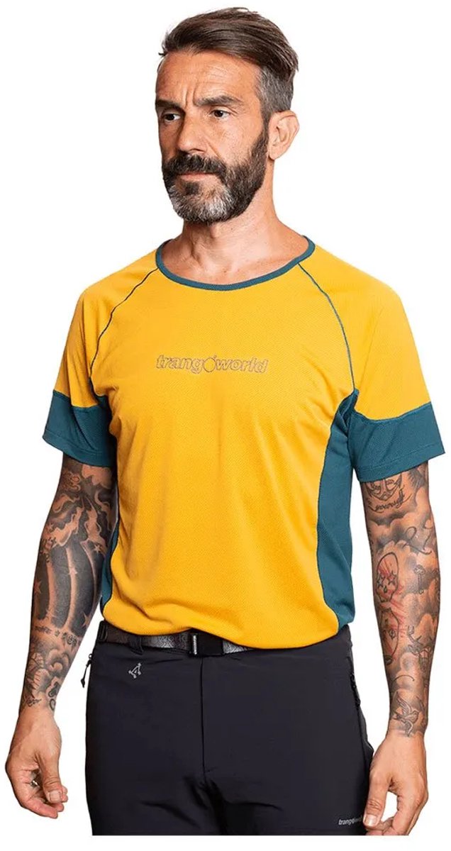 Trangoworld Rapi T-shirt Met Korte Mouwen Oranje S Man