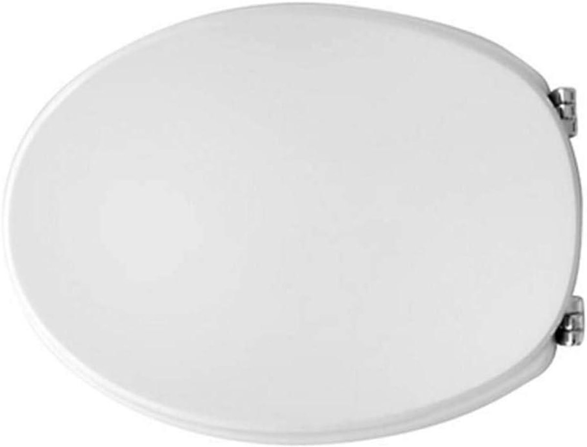 Toiletbril - WC-bril - Badkamer Vernieuwen - Specifiek Model - 44 x 34.1 cm - Wit