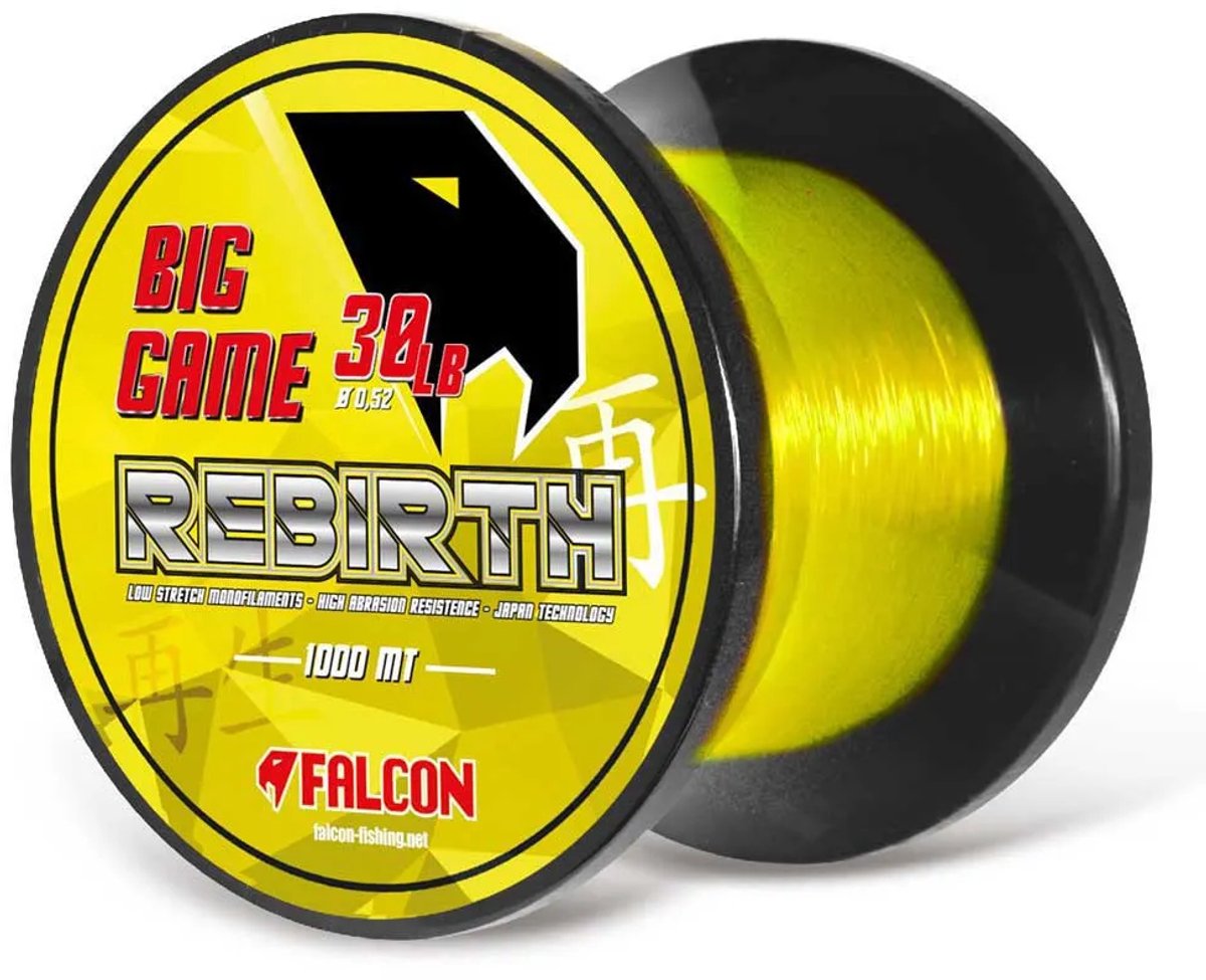 Falcon Rebirth Big Game 1000 M Monofilament Goud 0.730 mm