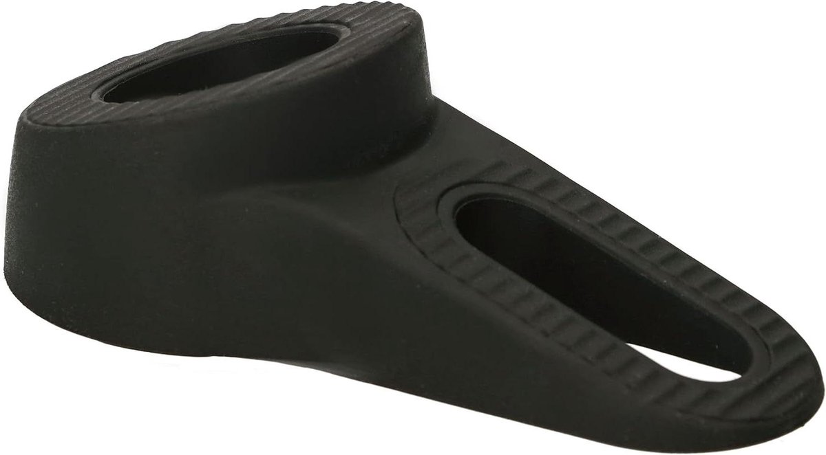 Deurstopper - Deur buffer - Deur openhouden - Dubbelzijdig ontwerp - 120 mm - Zwart