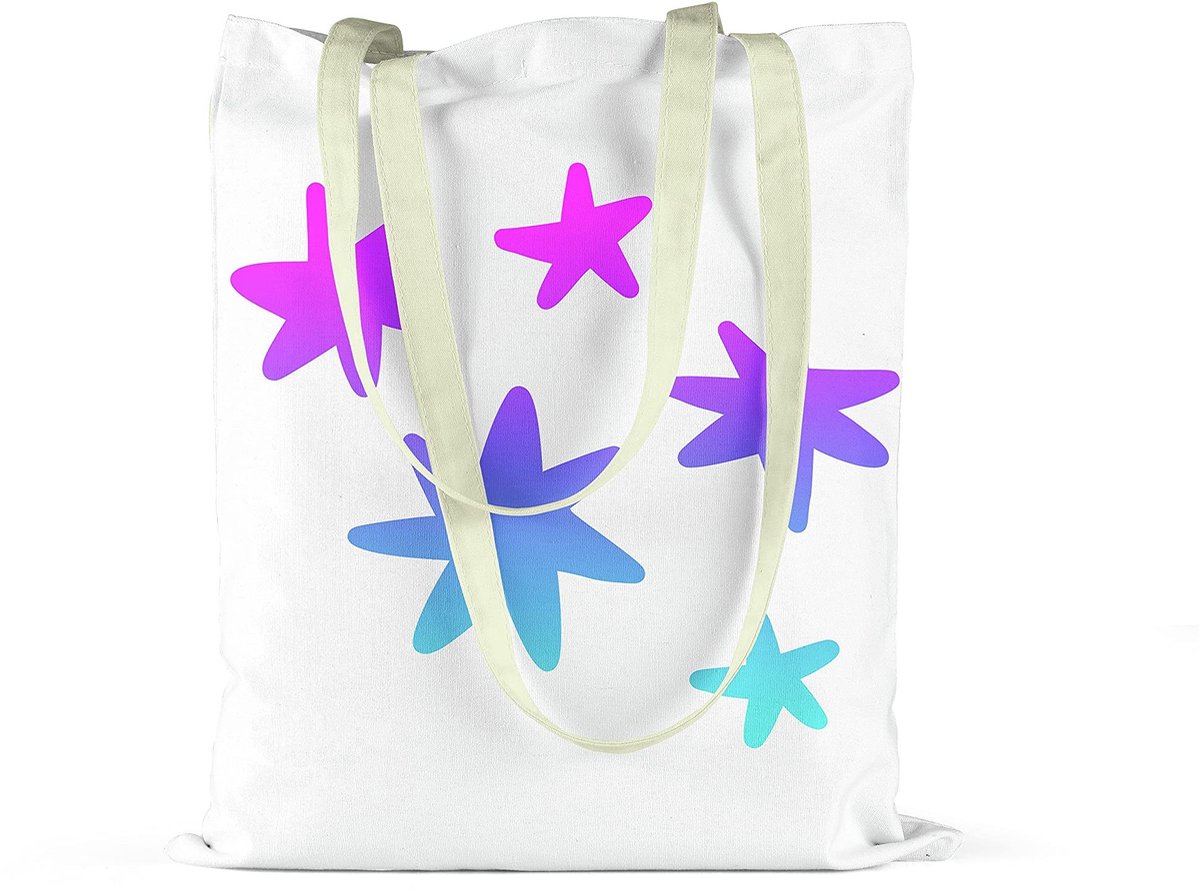 Omgoods - Herbruikbare Katoenen Draagtas met Handvatten 34x40 cm