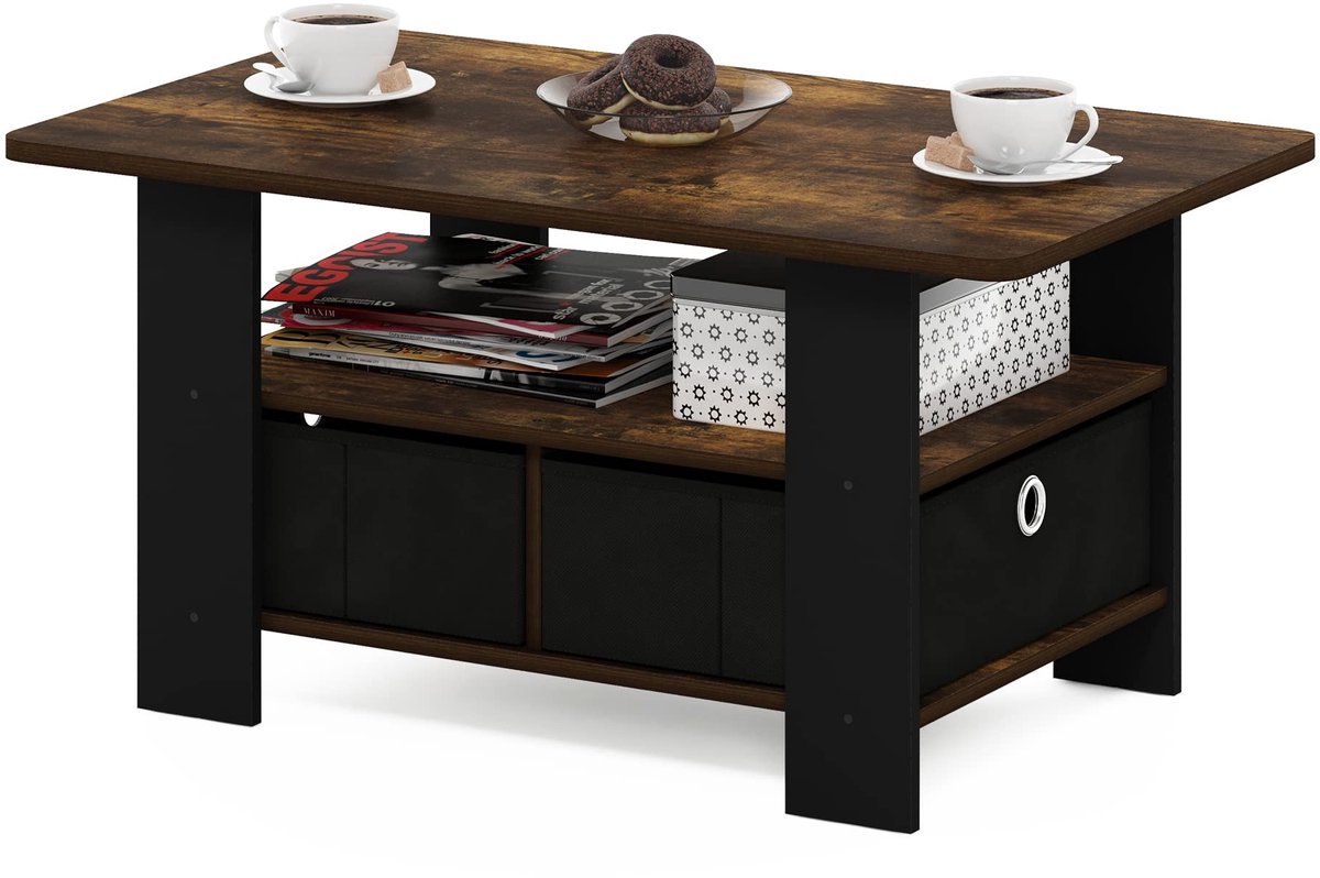 Omgoods - Compacte Koffietafel met Opbergruimte