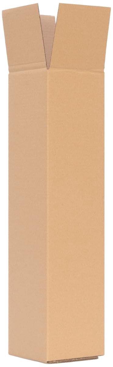 Omgoods - Verpakking Verzending Buis 475 x 110 mm Bruin (50 Stuks)