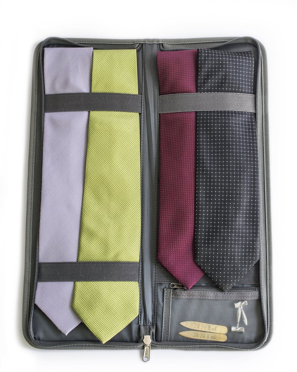 Omgoods - Premium Reis Organizer voor Stropdassen met Opbergtas voor Accessoires