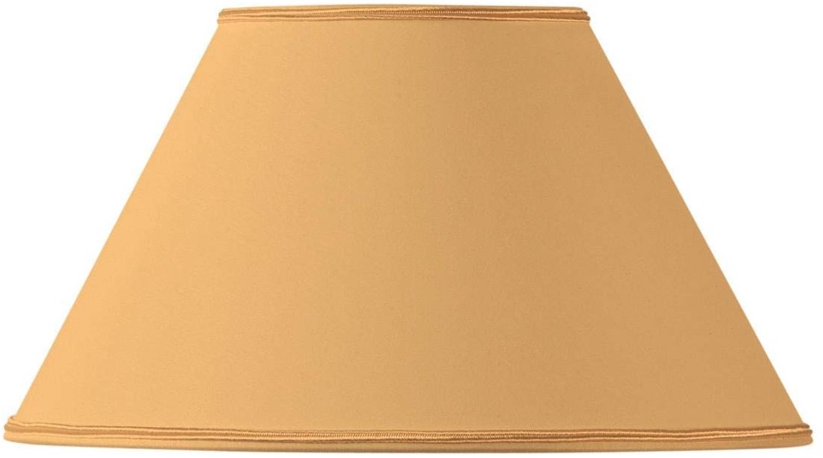 Omgoods - Handgemaakte Vintage Lampenkap Ø 30 cm Geel