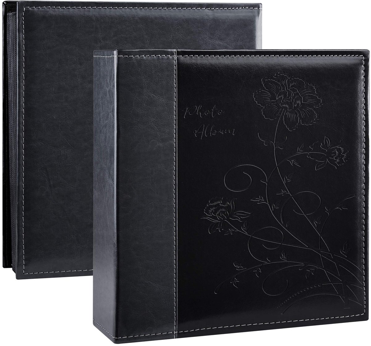 Omgoods - Fotoalbum voor 600 Foto's 4x6 met Elegante Leren Kaft