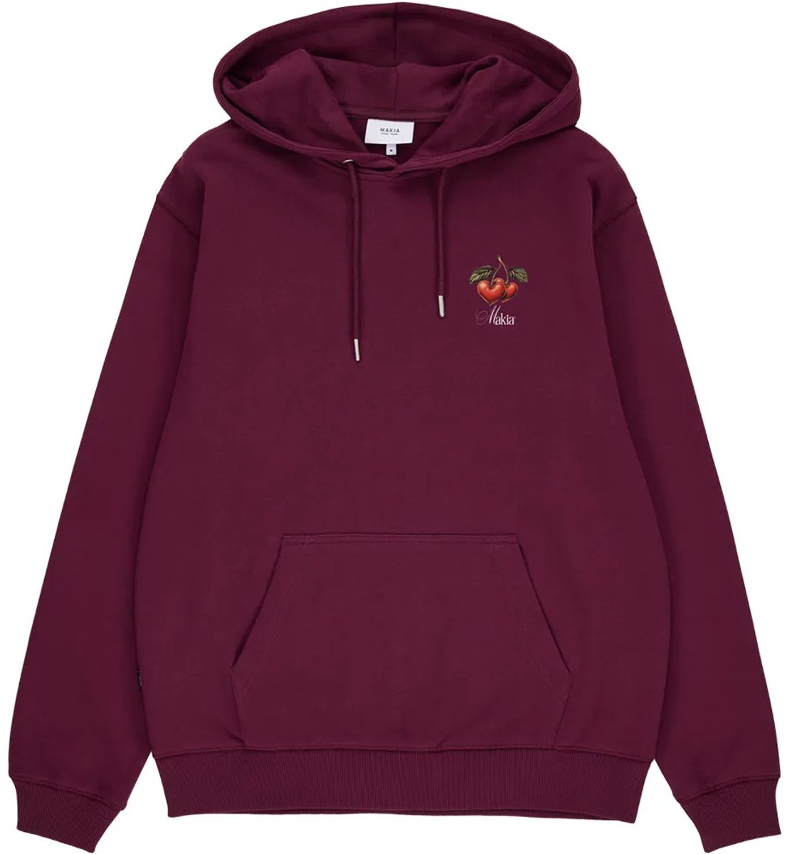 Makia Cherry Hoodie Paars L Man
