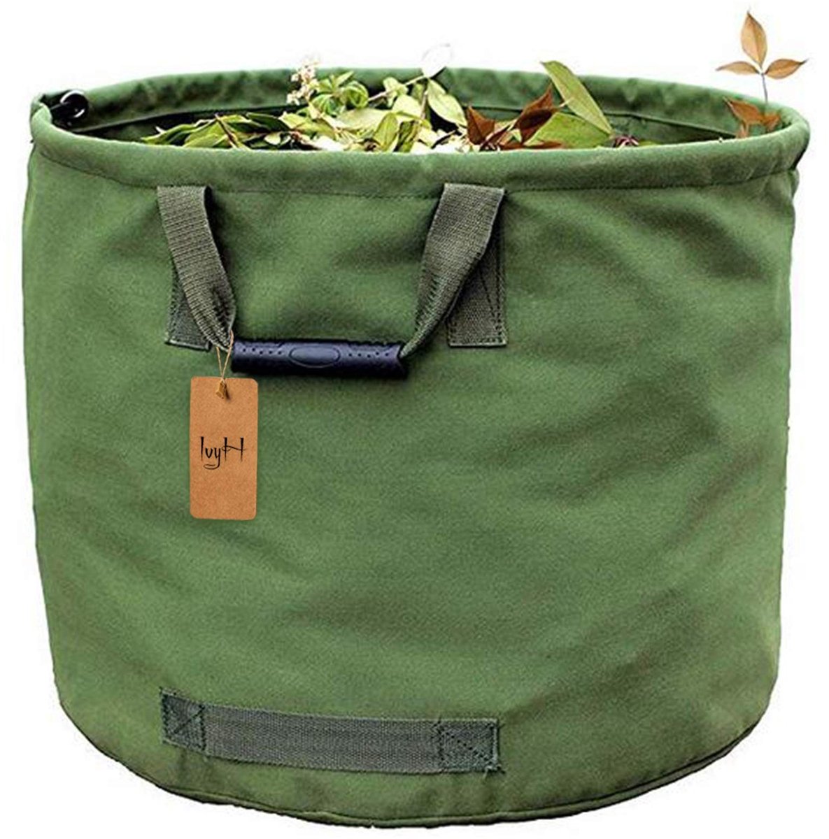 Omgoods - 125L Tuinafvalzak met Handvatten van Waterdicht Materiaal