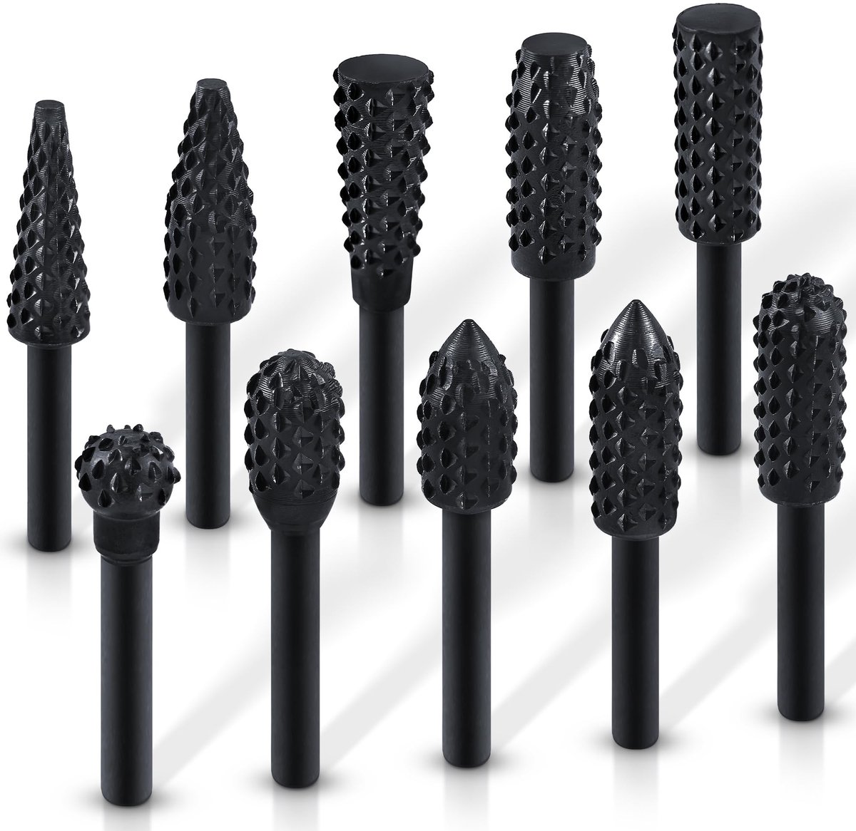 Omgoods - Houtgrater Set van 10 Stuks voor Houtbewerking