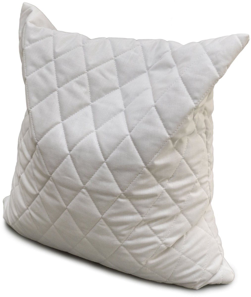 Omgoods - Arvenhouten Kussen 40x40 cm met Biologische Binnenvoering Navulbaar