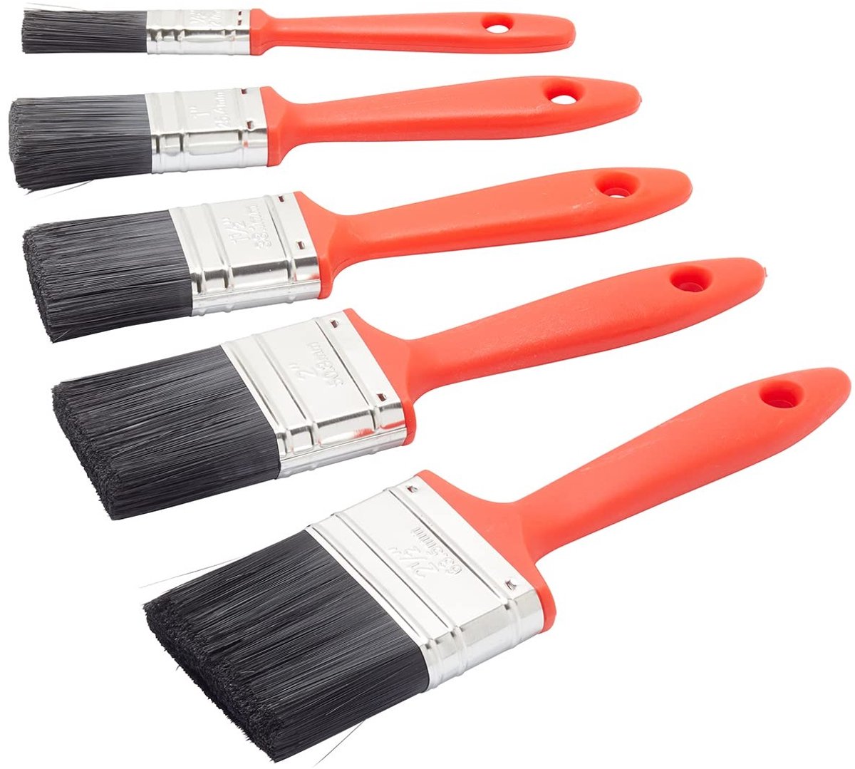 Omgoods - Set van 5 DIY Verfkwasten voor Diverse Verfsoorten