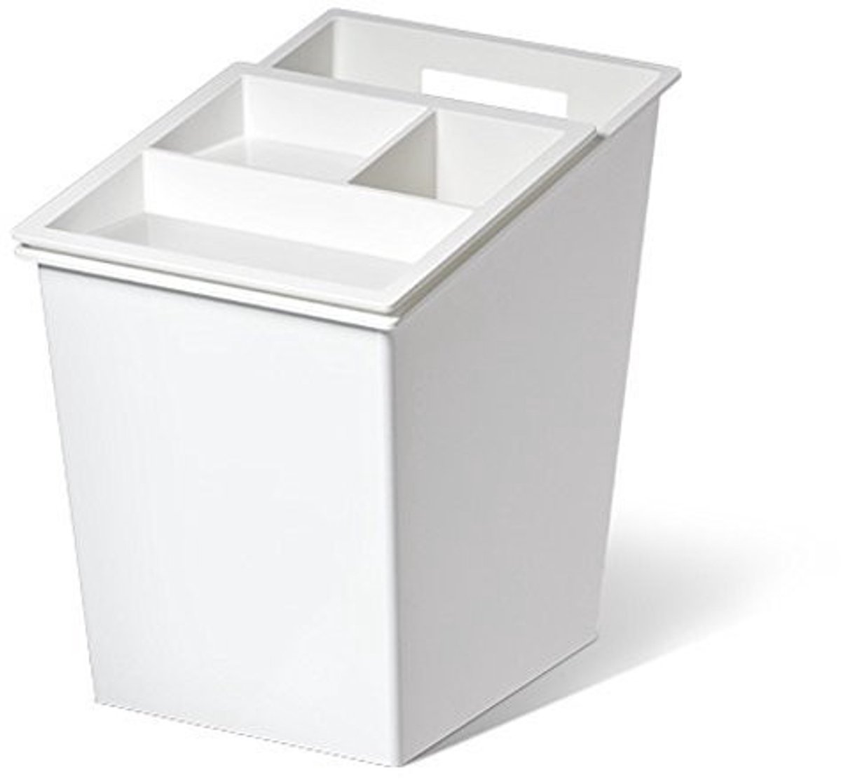 Omgoods - Container voor Afvalscheiding in Wit