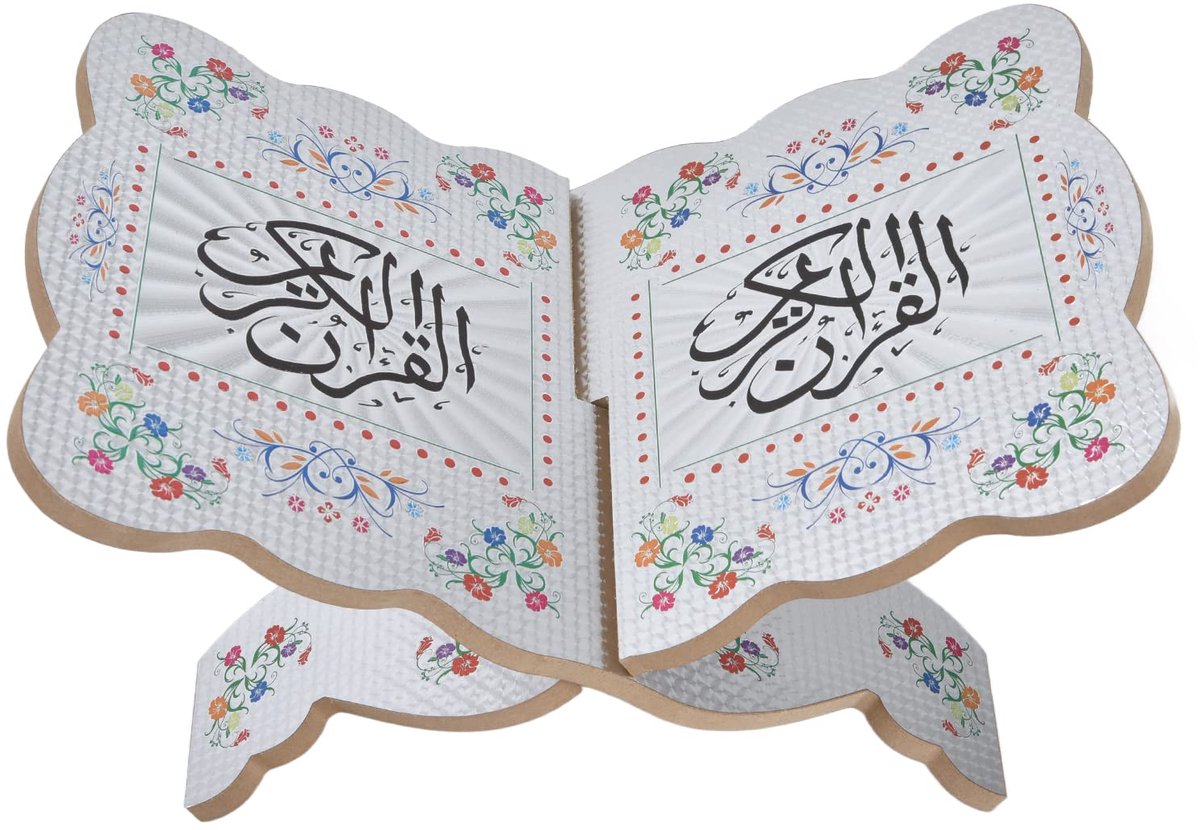 Omgoods - Houten Vouwbare Boekhouder - Verstelbare Quran en Bijbelhouder