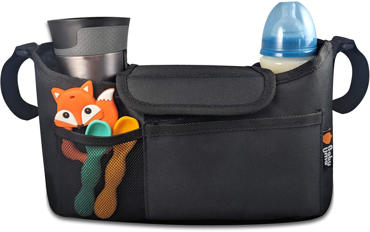 Omgoods - Organizer Tas voor Kinderwagen met Bekerhouder
