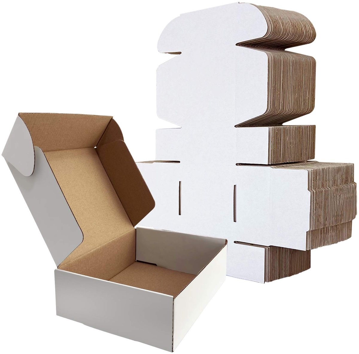 Omgoods - Set van 25 Cardboard Verpakkingsdozen, Klein en Handig