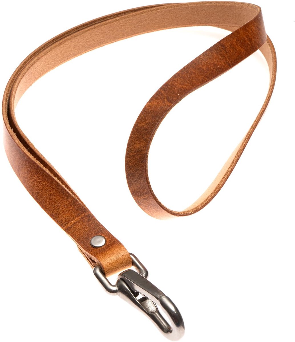 Omgoods - Sleutelhanger van Echt Leer, Zonder Logo