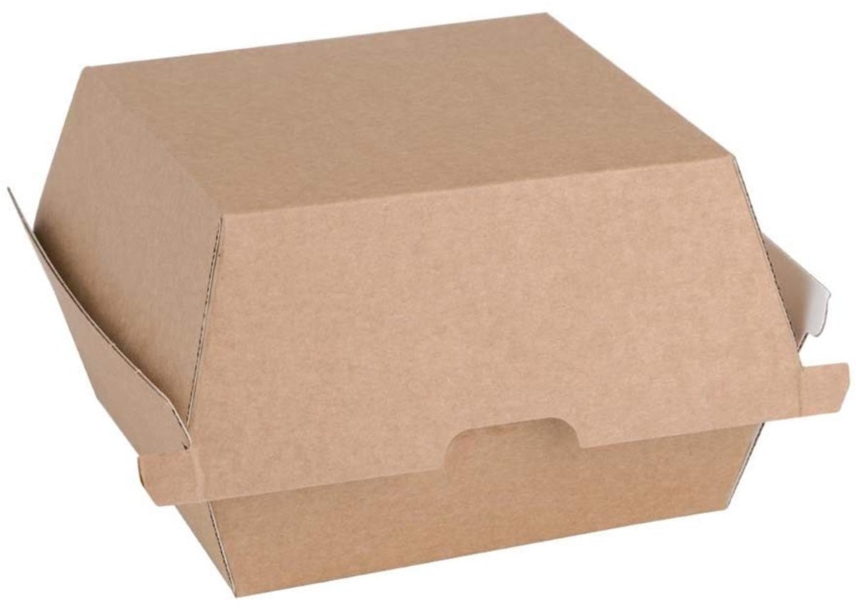 Omgoods - Set van 150 Composteerbare Burgerdozen 108mm