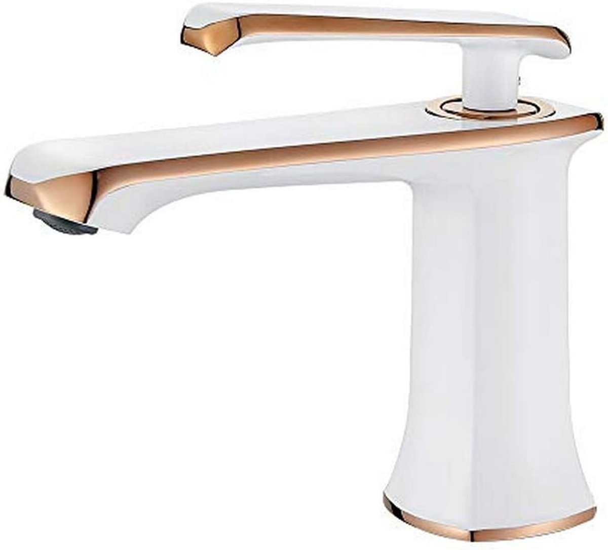 G1001W LYON - Faucery monozando sink, bath faucet, white [exclusive in Amazon]