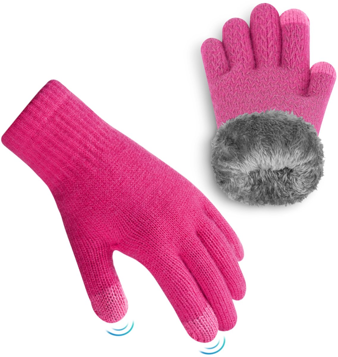 Omgoods - Thermische Kinderenhandschoenen van Alpaca Wol