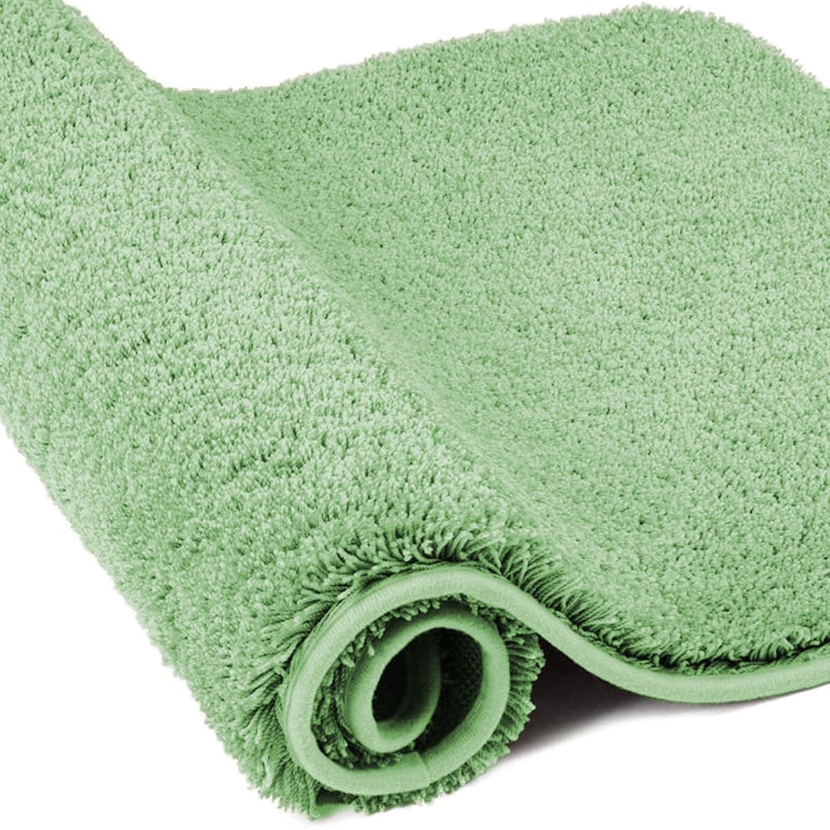 Omgoods - Ultra Zachte Microfiber Badmat 60x120 cm Lichtgroen