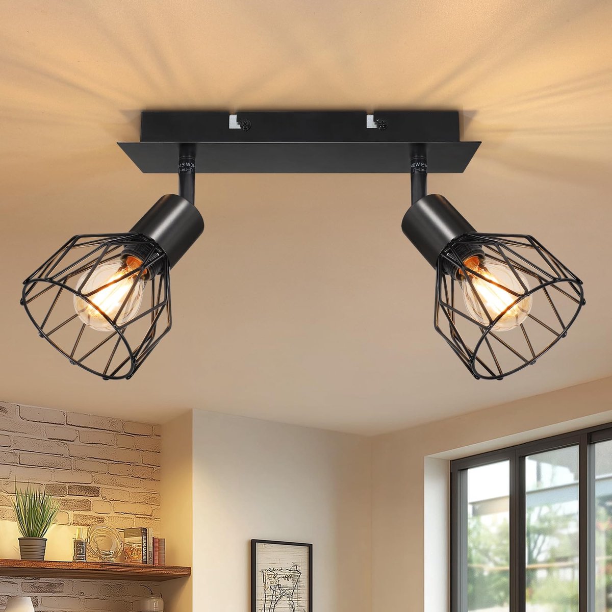 Omgoods - Rotatable LED Ceiling Spotlight met 2 Fittingen