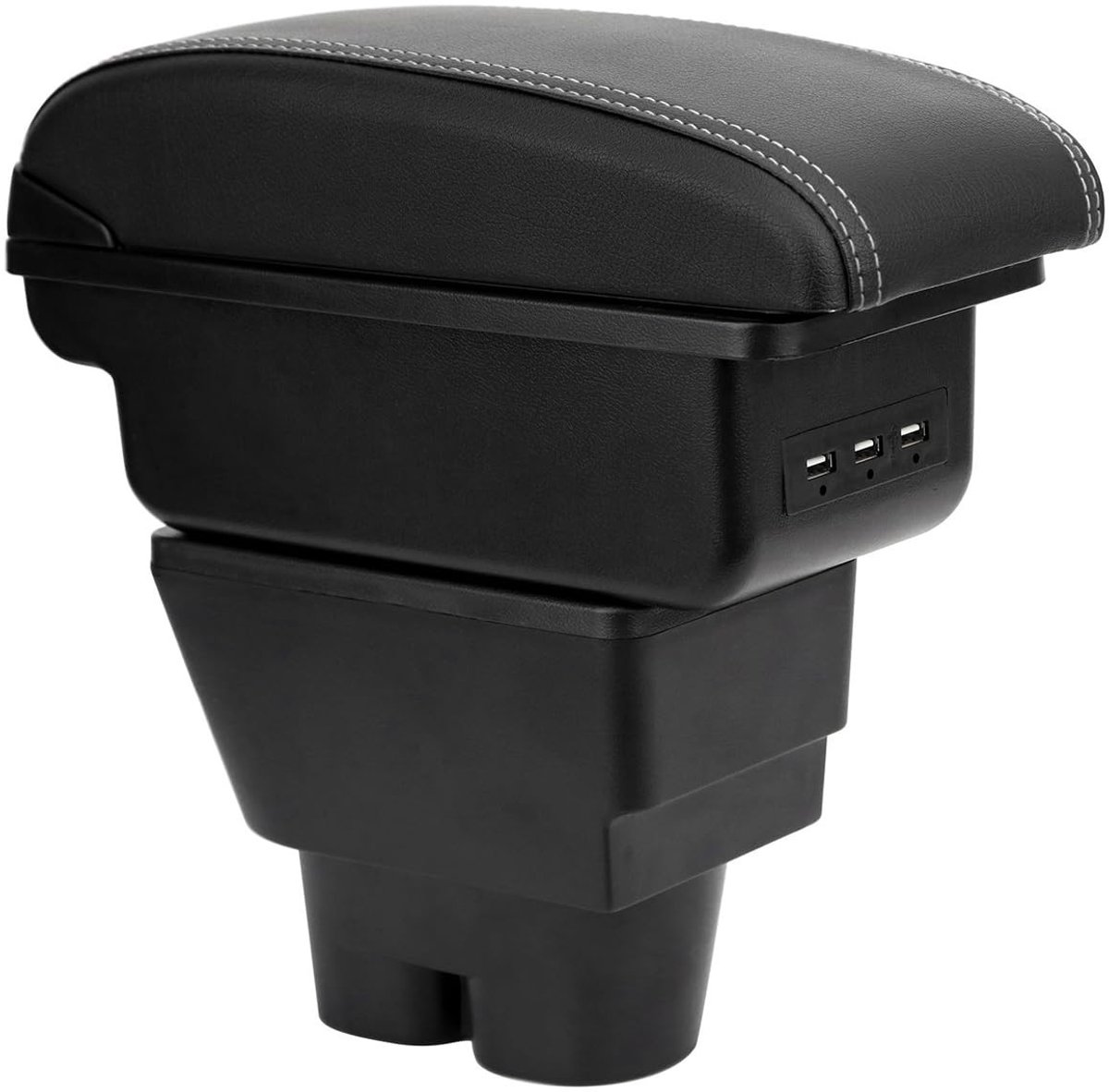 Omgoods - Vervangende Armsteun voor Auto met USB Poorten