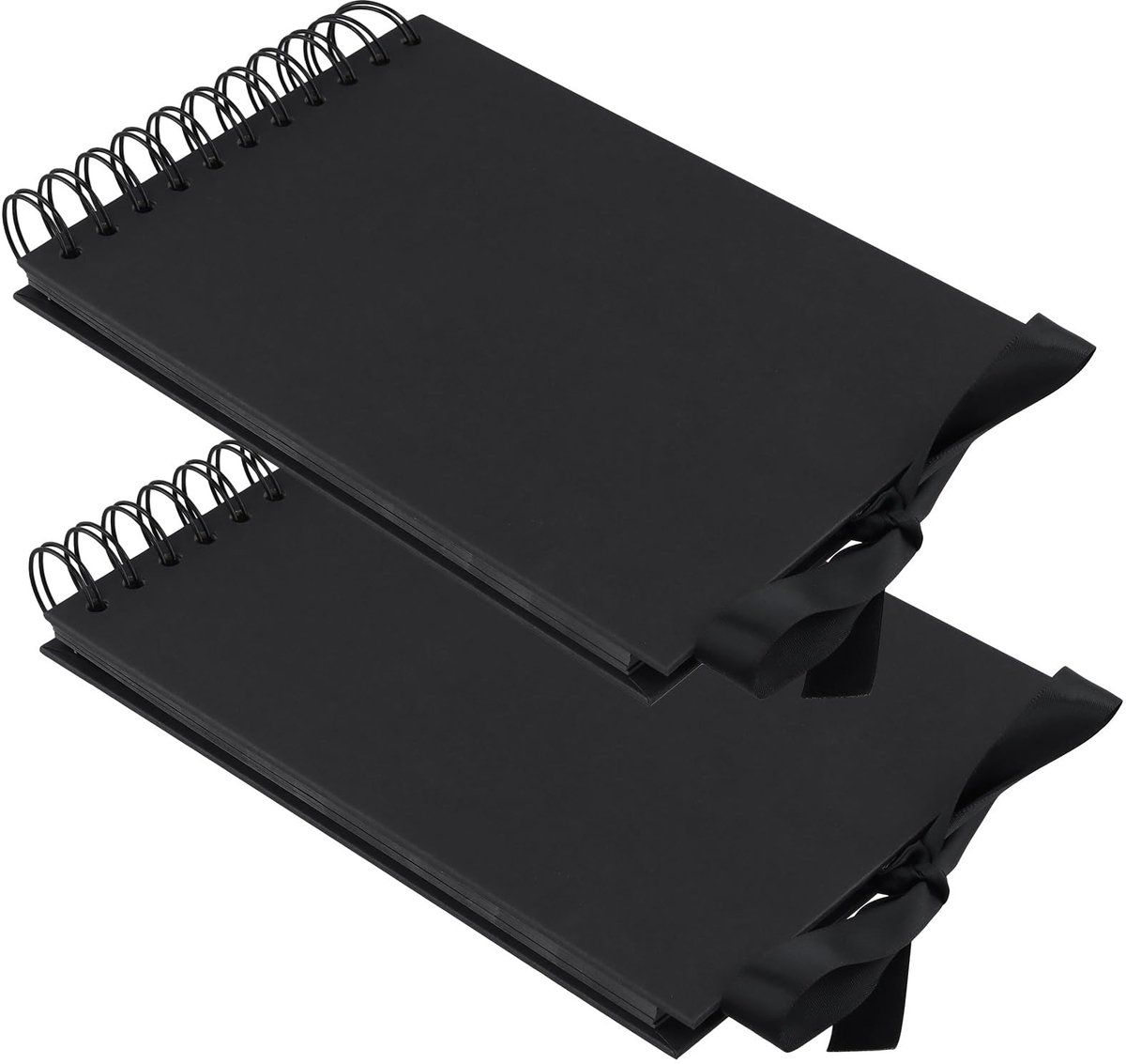 Omgoods- Fotoalbum 2 Stuks - 40 Vellen/80 Pagina's - 21,5 x 15 cm - A5 Ringband - Scrapbook - Doe-Het-Zelf Fotoboek