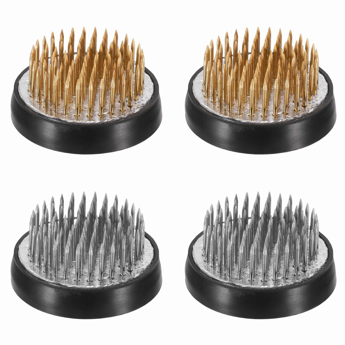 Omgoods - 4 Stuks Messing Bloemschikkers Kenzan 1,6 Inch